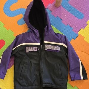 Harley Davidson Toddler Coat, Reversible